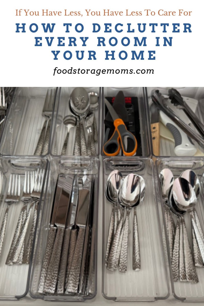 How To Declutter Every Room In Your Home - Food Storage Moms