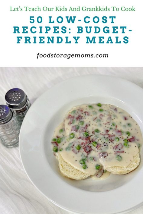 Creamed Chipped Beef On Biscuits
