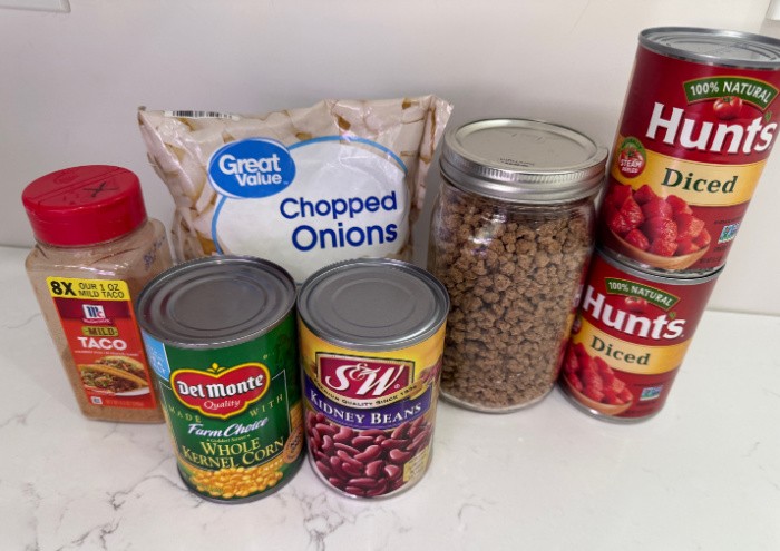 Taco Soup Ingredients
