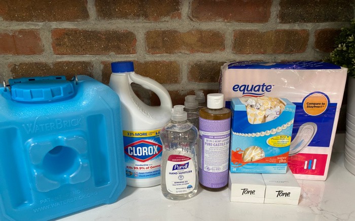 Various Personal Hygiene Items