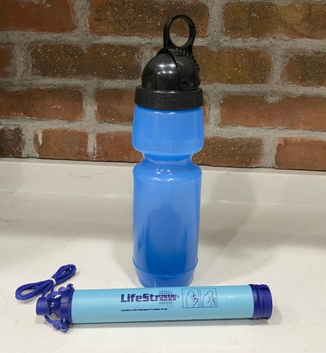 Life Straw and Water Bottle Filter