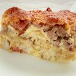 Breakfast Casserole Finished Ready To Eat