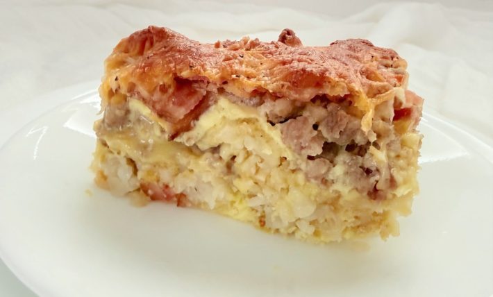 Breakfast Casserole Finished Ready To Eat