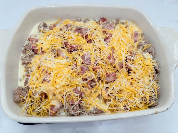 Breakfast Casserole Second Layer