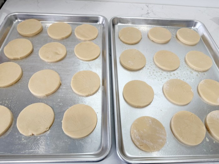 Date Filled Cookies Cut Out