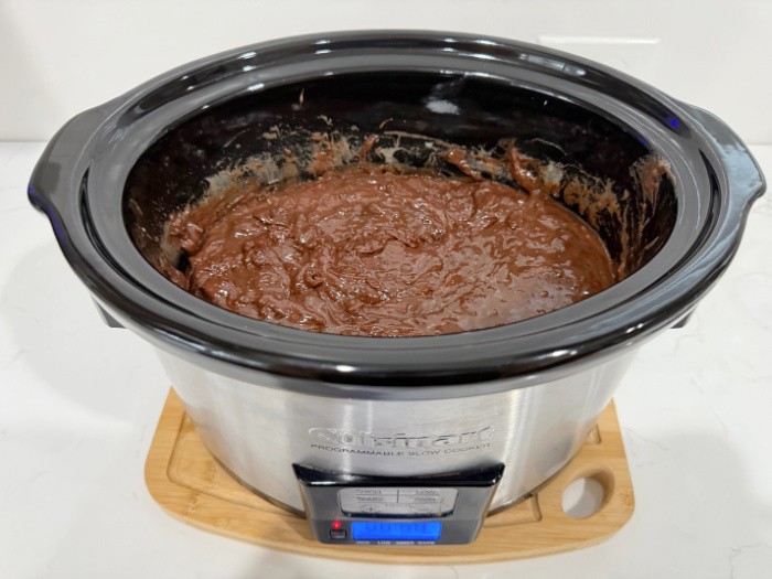 Fudge Cooked and Melted