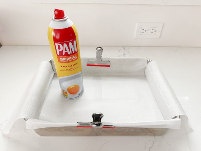 Fudge Pan With Parchment Paper