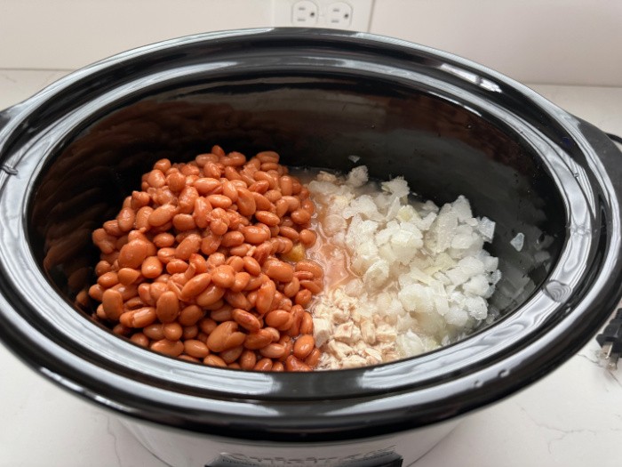 Mexican Chicken Soup  Adding Beans