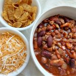 Slow Cooker Chili With Beans Ready To Serve