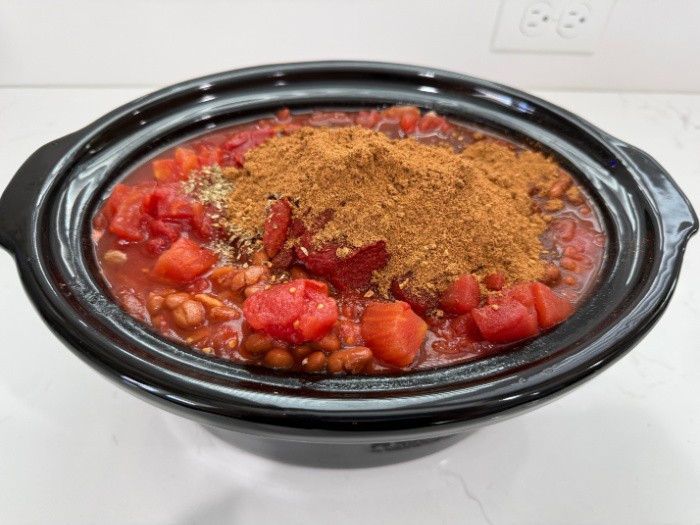 Slow Cooker Chili With Beans Ready To Stir