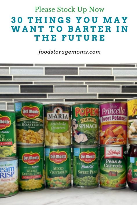 Canned Food on the Countertop