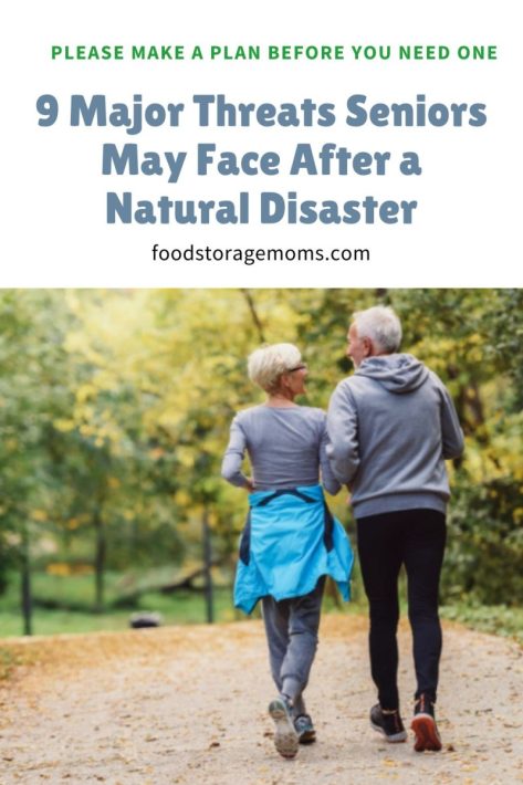 Cheerful Elderly Couple Jogging