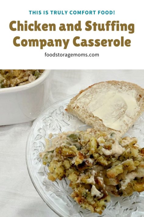 Chicken and Stuffing Company Casserole