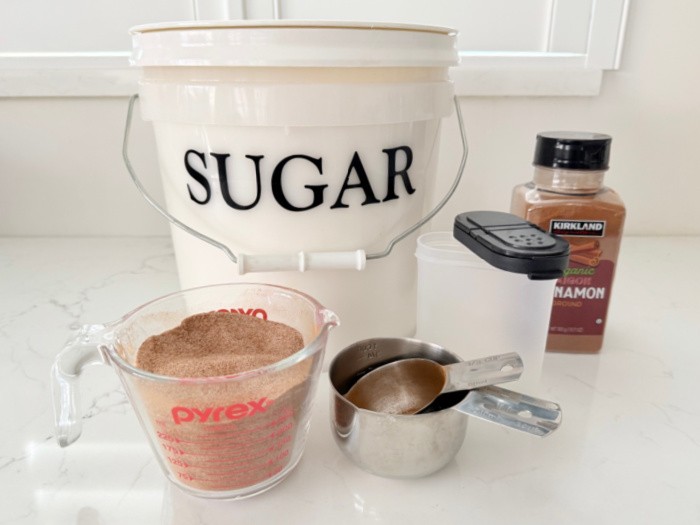 Cinnamon Sugar Ingredients