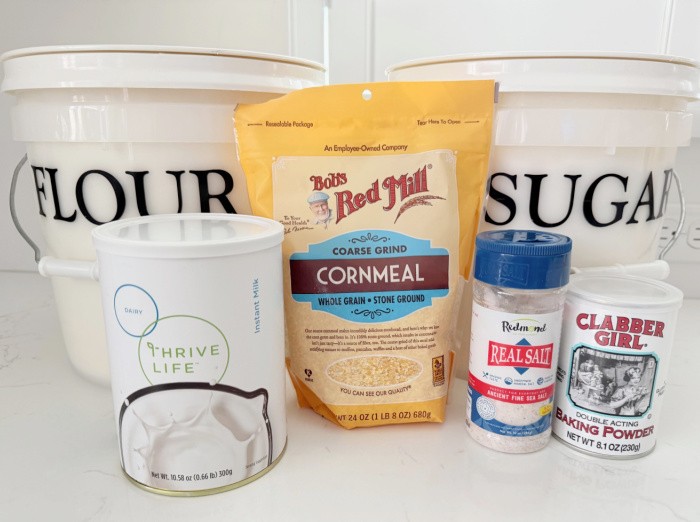 Cornbread Ingredients to Make Cornbread