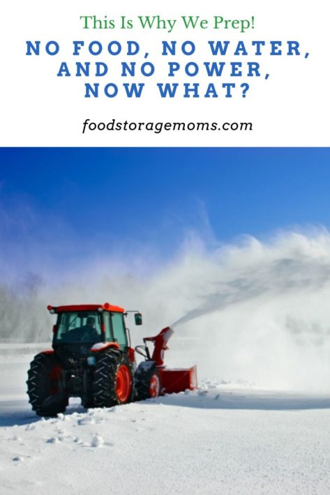 Snow Blower On Road