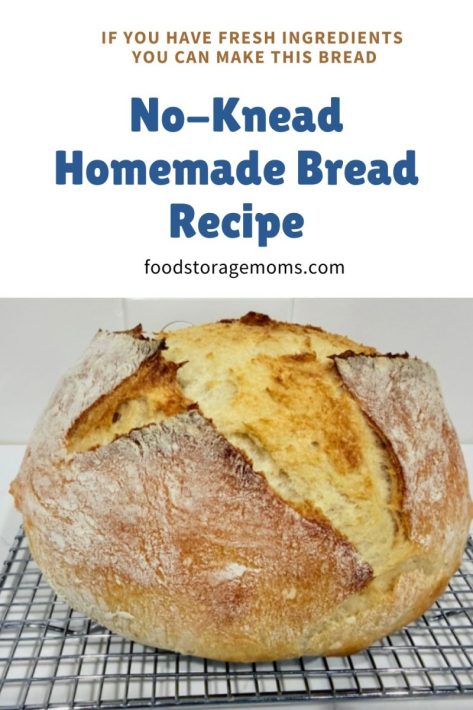 No Knead Bread Hot Out Of The Oven