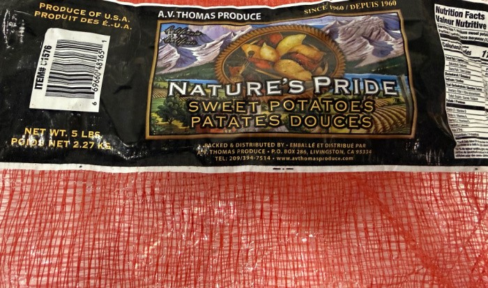 Sweet Potato Bag from Costco