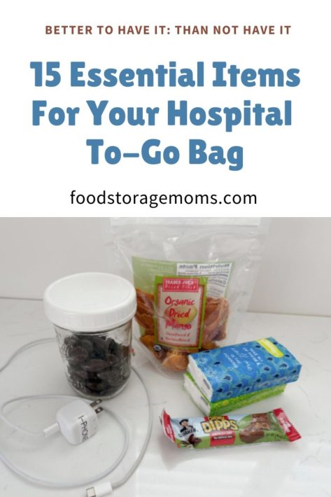 Snacks Mango Tissues and Phone Charger