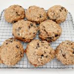 Oatmeal Cookies Cooling On Rack