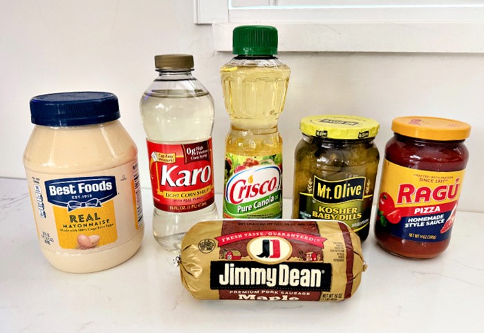 Processed Food On A Countertop