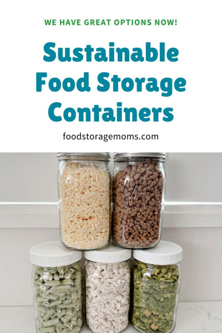 Sustainable Food Storage Containers - Food Storage Moms