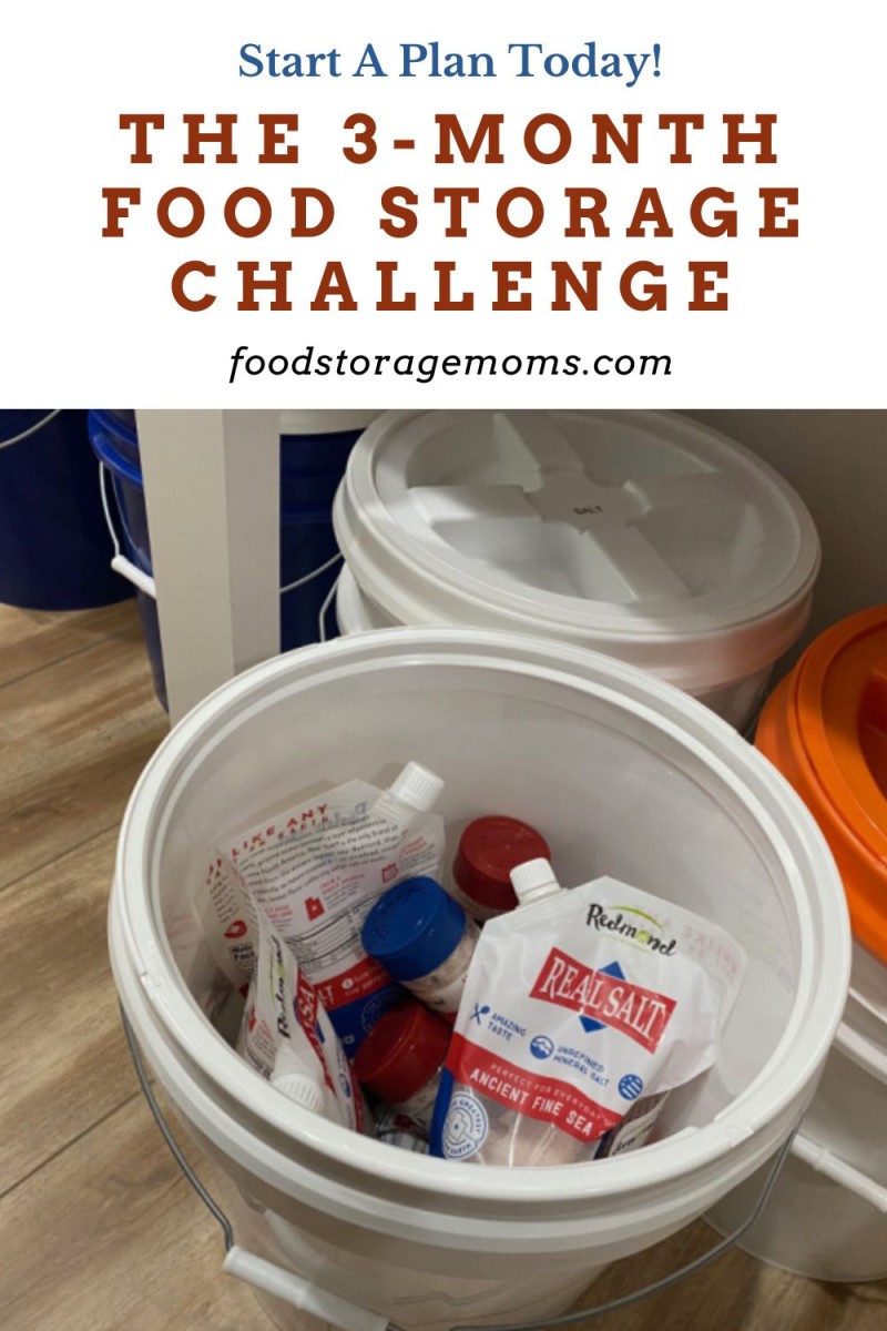 The 3-Month Food Storage Challenge - Food Storage Moms