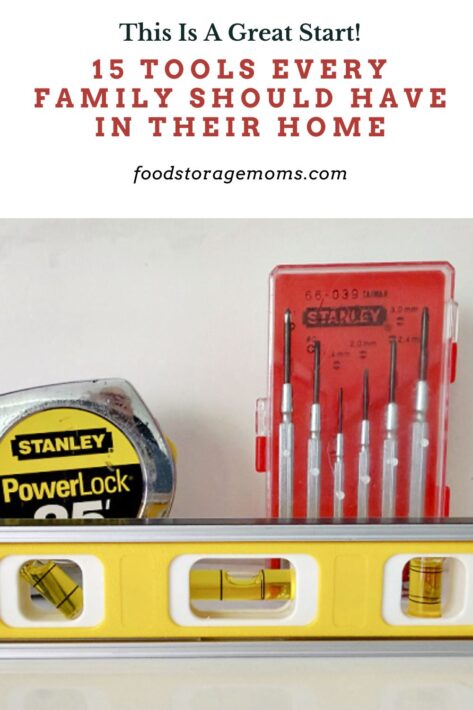 Tape Measure Level And Multi Tools