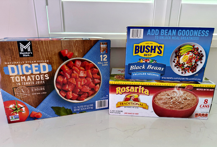 Food Storage Beans and Tomatoes 2