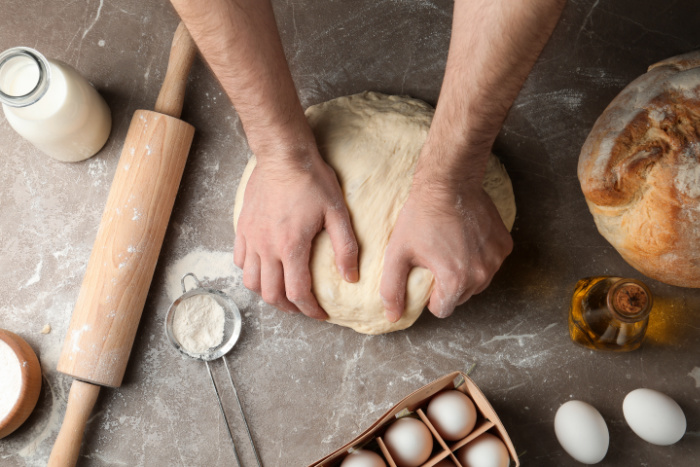 Making Bread Dough