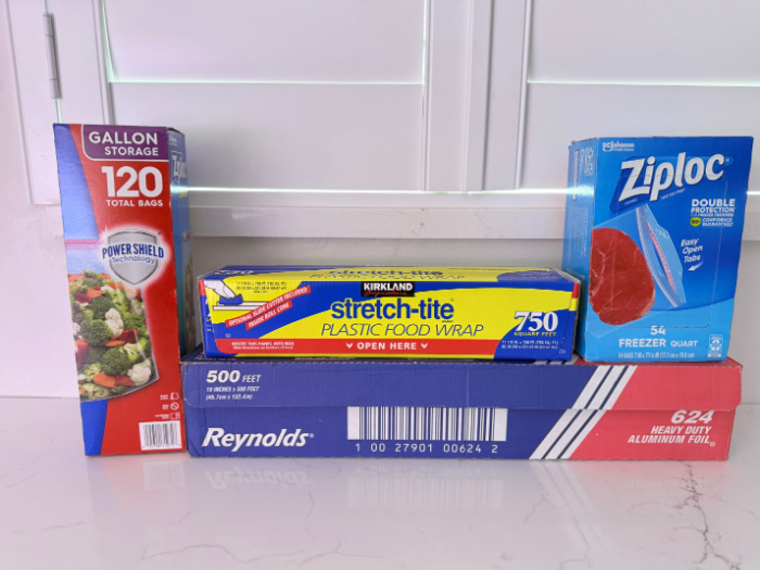 Bags Foil Plastic Wrap