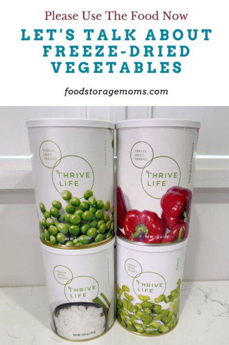 Let's Talk About Freeze-Dried Vegetables
