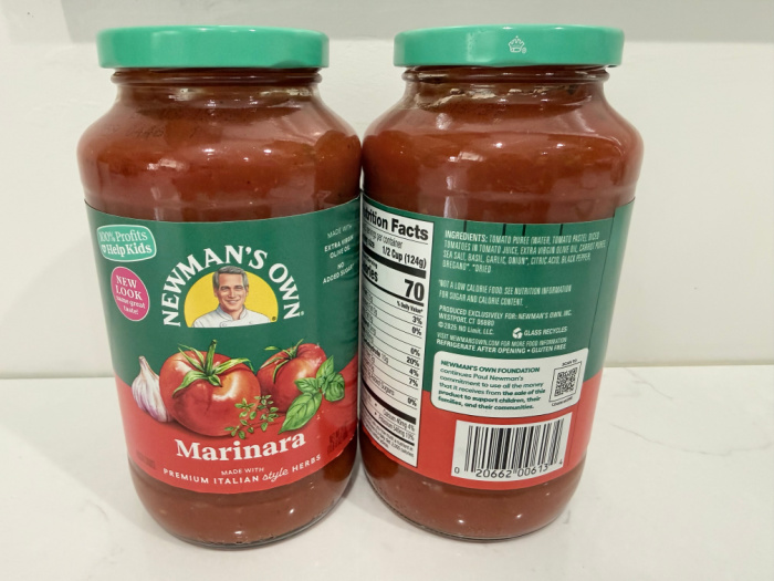 Spaghetti Sauce made by Paul Newman