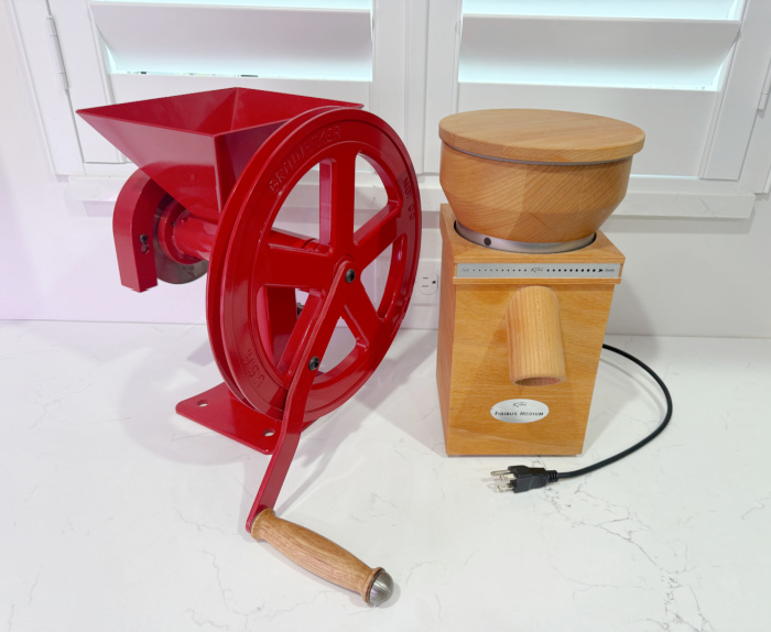 Wheat Grinders Hand and Electric