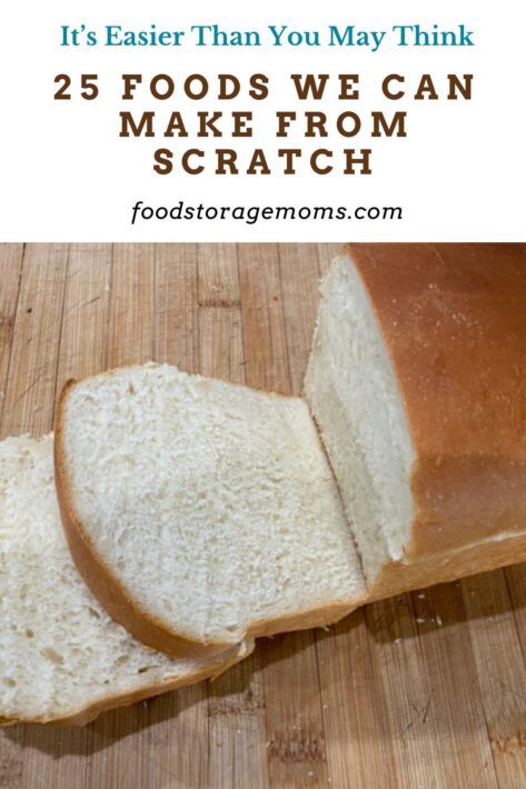 Homemade Bread Sliced
