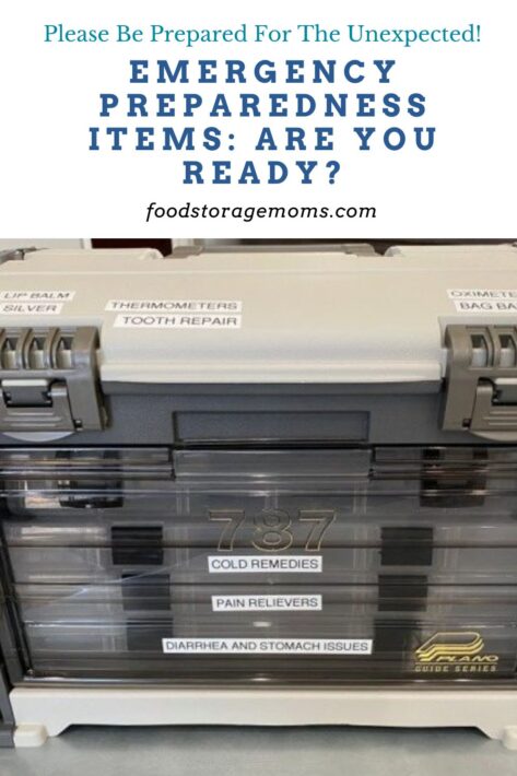Emergency Preparedness Items: Are You Ready?