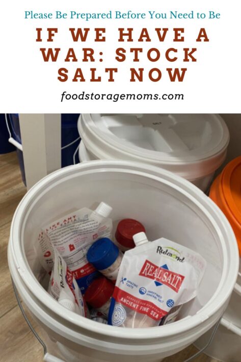Salt In Buckets