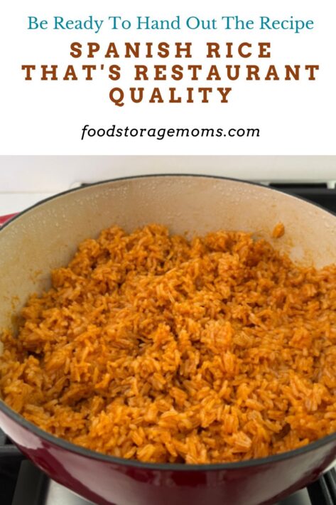 Spanish Rice Ready To Eat