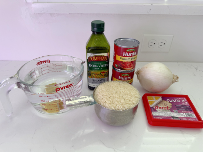 Spanish Rice Ingredients