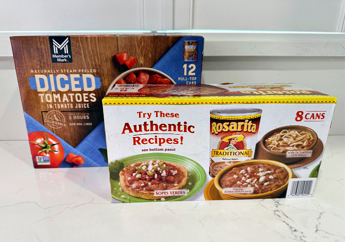 Tomatoes and Canned Beans