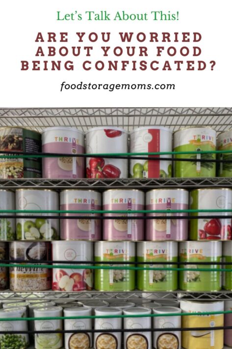 Food Storage On Shelving