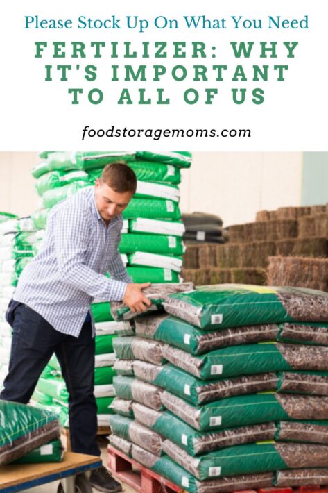 Fertilizer with Man At Store 