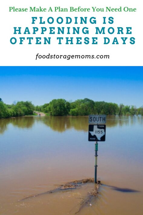 Flooding On The River In Texas