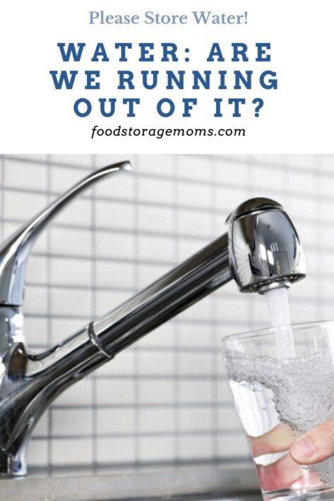 Filling Glass Of Tap Water