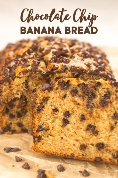 Easy Chocolate Chip Banana Bread Recipe