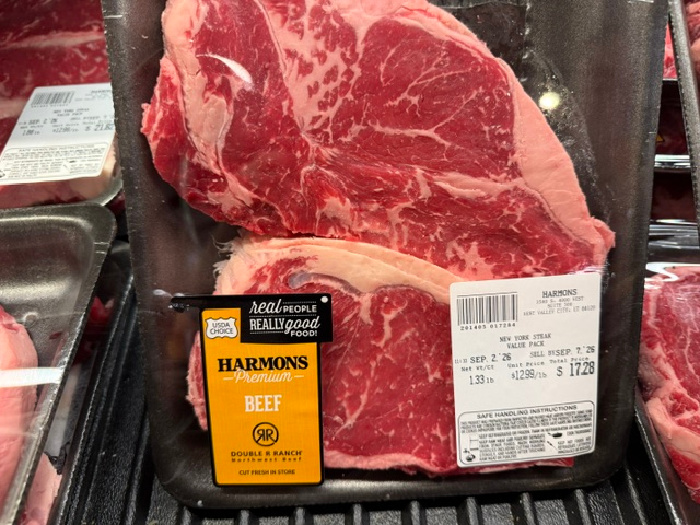 Beef New York Steaks