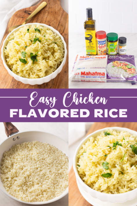 Easy Chicken Flavored Rice Recipe