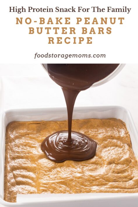 No-Bake Peanut Butter Bars Recipe