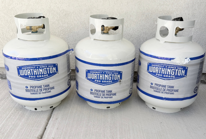 Propane Tanks 5 Gallons Filled