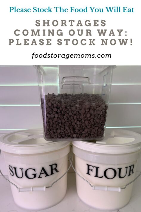 Shortages Coming Our Way: Please Stock Now!